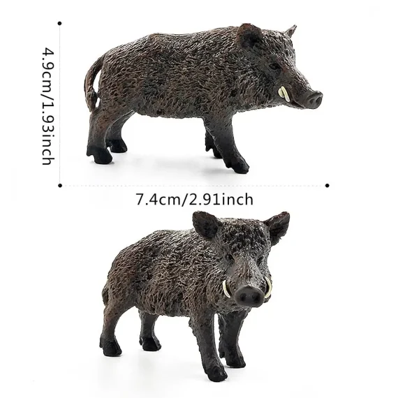 Wild Boar Pig Model Best Kids Educational Toy 6 | PricZone