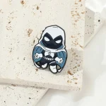 Moon Knight Enamel Lapel Pin Marvel Series Metal Badge 3 | PricZone