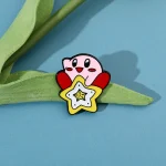 Kawaii Kirby Animal Elves Enamel Brooch Pins 4 | PricZone