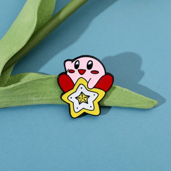 Kawaii Kirby Animal Elves Enamel Brooch Pins 4 | PricZone