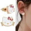 Hello Kitty Anime Cartoon Stud Earrings for Girls