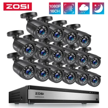 16CH ZOSI 1080P DVR CCTV Outdoor Security Camera Kit 1