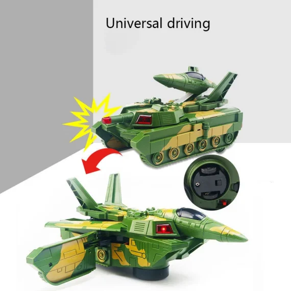 Transforming Robot Tank with LED Lights Music for Kids 3 | PricZone