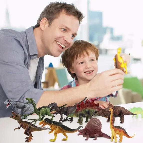 Compact Dino Figurines Kids Learning Toy Set 5 | PricZone