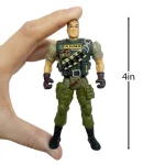 Special Forces 4inch Army Men Action Figures for Kids 3 | PricZone