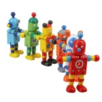 Colorful Wooden Robot Transformer Toy for Kids 4 | PricZone