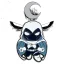 Moon Knight Enamel Lapel Pin – Marvel Series Metal Badge