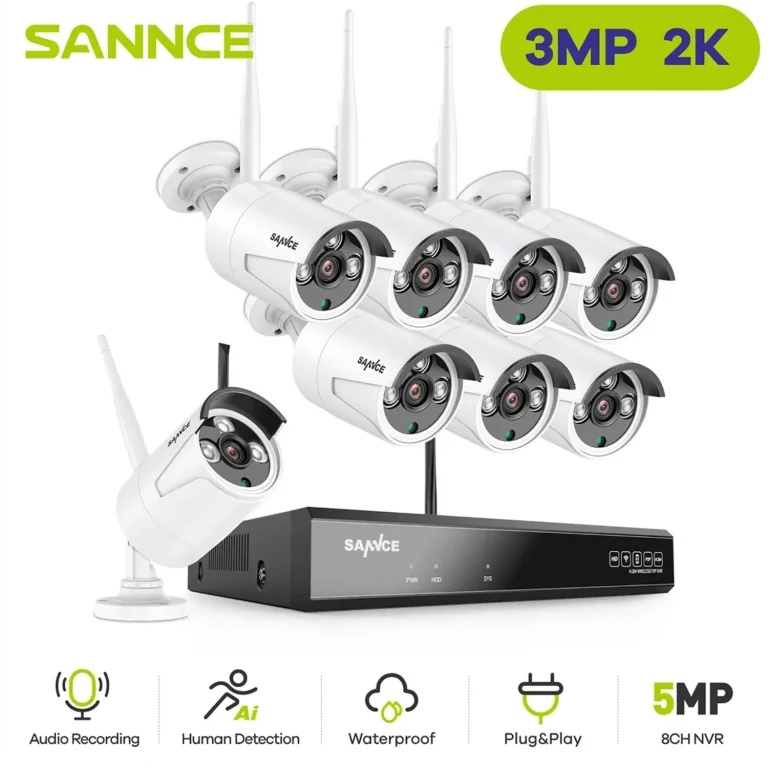 SANNCE 3MP Wireless Security System & NVR product image
