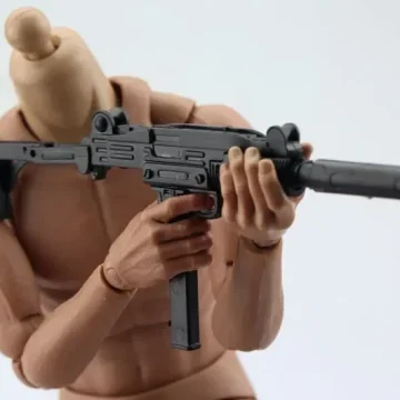 1/6 Scale UZI Submachine Gun Model Puzzle 2