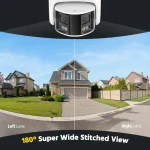 4K Dual Lens 180° Panoramic POE CCTV Camera Outdoor 2 | PricZone