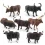 Bull Cattle Figure Educational Action Toy