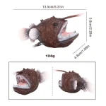 Mini Angler Fish Figurine Ocean Model Educational Toy 6 | PricZone