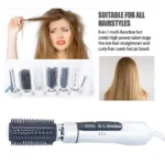 8 in 1 Hair Styling Tool Dryer Straightener Brush 6 | PricZone