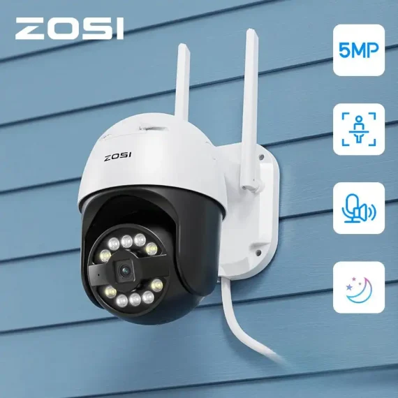 ZOSI C296 Smart PTZ Camera 5MP8MP WiFi Security | PricZone