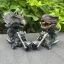 Pull-Back Dinosaur Motorcycle Toy for Children’s Gifts