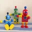 Colorful Wooden Robot Transformer Toy for Kids