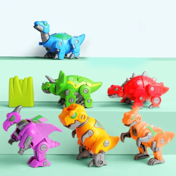 6pcs Dinosaur Robot Transformation Kit for Kids 3 | PricZone