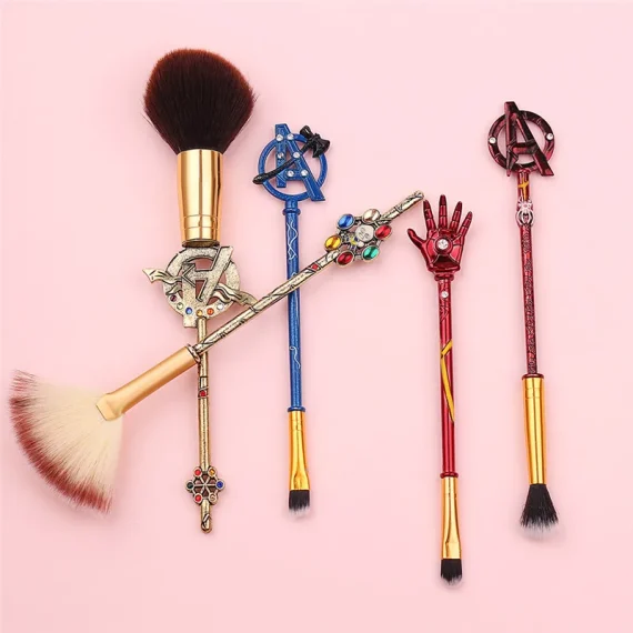 Marvel Avengers 5 Piece Makeup Brush Set with Logo 4 | PricZone