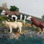 Educational Farm Animal Action Figures for Kids