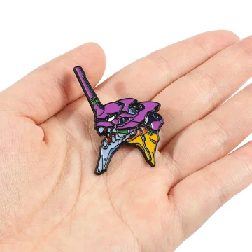 Evangelion EVA-01 Anime Enamel Pin Brooch for Fans 2