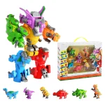 6pcs Dinosaur Robot Transformation Kit for Kids 2 | PricZone