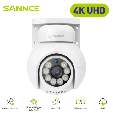 8MP Smart POE Security Camera with Human Tracking 1