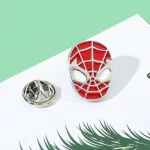 Marvel Superhero Spiderman Metal Badge Brooch for Shirts 2 | PricZone