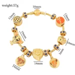 Cute Simba Lion King Charm Beads Bracelet for Fans 6