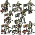 WW2 SWAT Army Soldiers Toy Building Blocks Set 6 | PricZone