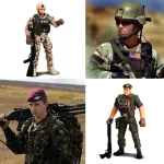 Special Forces 4inch Army Men Action Figures for Kids 5 | PricZone