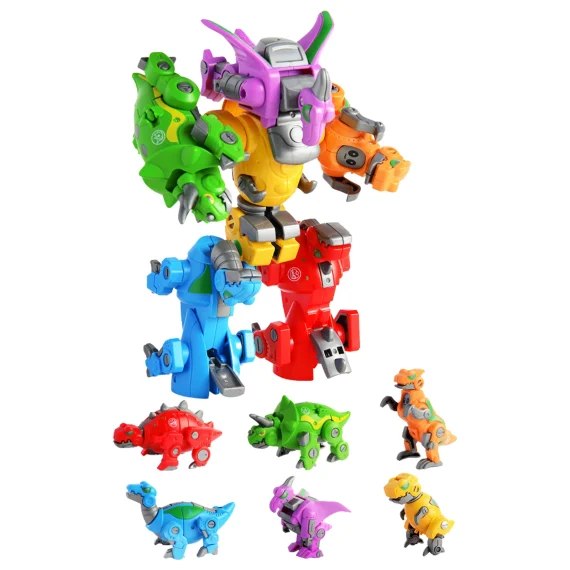 6pcs Dinosaur Robot Transformation Kit for Kids 5 | PricZone