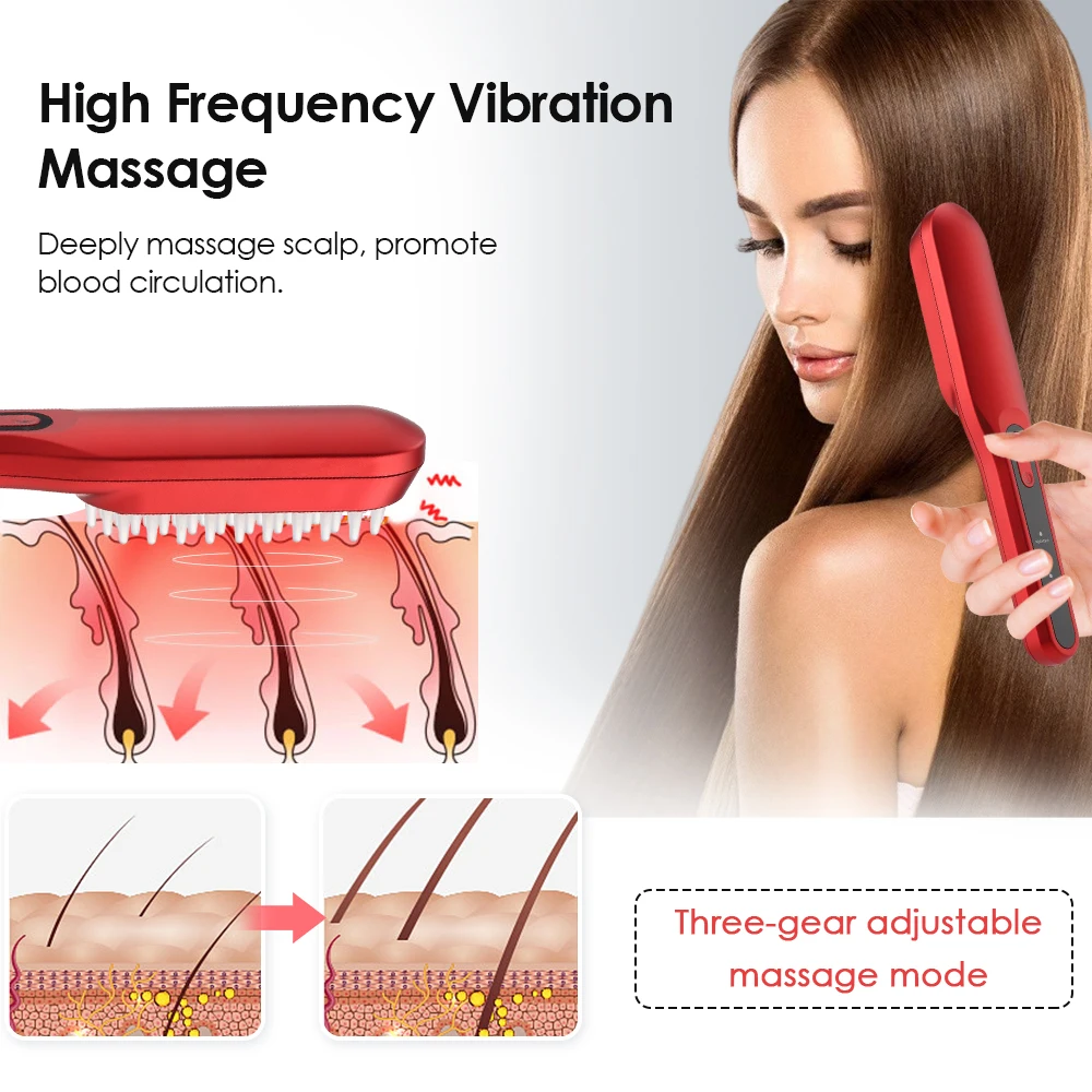 Silicone Scalp Massager for Hair Growth & Anti-Stress