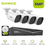 5MP SANNCE DVR Security Camera Kit with Night Vision 1 | PricZone