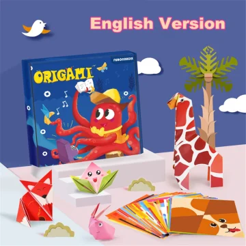 Cartoon Animal Origami Paper DIY Craft Toy for Kids 1