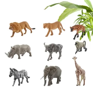 Safari Jungle Figurines Collectible Christmas Toy Set 1 | PricZone