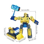 2 in 1 Transform Car Robot Construction Toy for Kids 6 | PricZone