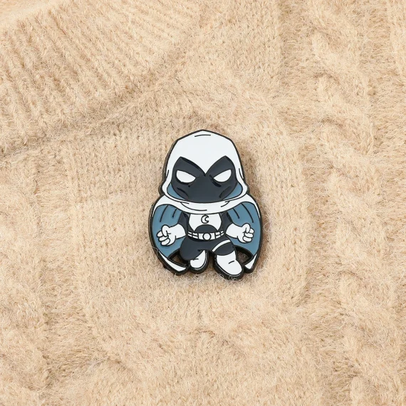 Moon Knight Enamel Lapel Pin Marvel Series Metal Badge 6 | PricZone