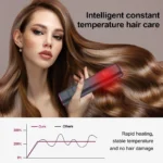 Wireless Electric Hair Straightening Comb Ionic Heat 2 | PricZone