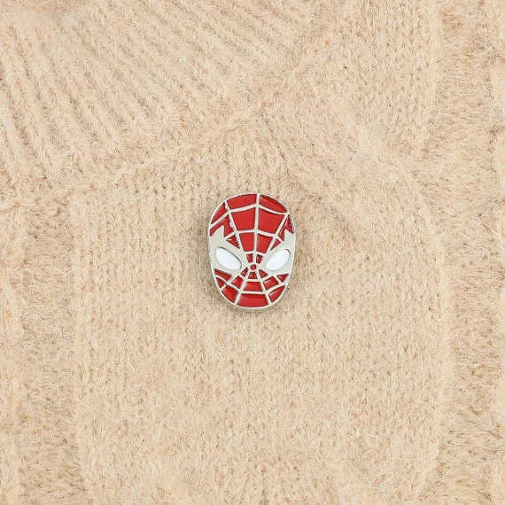 Marvel Superhero Spiderman Metal Badge Brooch for Shirts 4 | PricZone