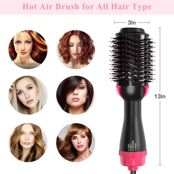 Hair Volumizer Styler Brush Blow Dryer Straightener 5 | PricZone