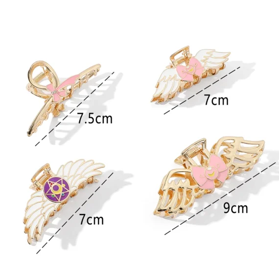 Anime Sailor Moon 5 Piece Hair Clip Set for Cosplay 6 | PricZone