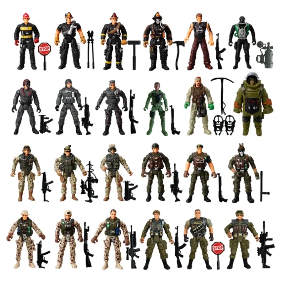 Special Forces 4inch Army Men Action Figures for Kids 1 | PricZone