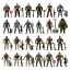 Special Forces 4inch Army Men Action Figures for Kids