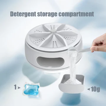 Portable Ultrasonic Washer for Delicates & Baby Clothes