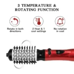 Rotating Volumizer Styler Hot Air Brush 2 | PricZone