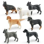 Farm Dog Models Cute Pet Figurines for Decoration 1 | PricZone