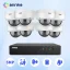 ANNKE 5MP POE Security System with Audio IP Cameras