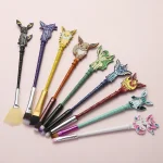 9 Piece Eevee Anime Pokemon Makeup Brush Set for Girls 2 | PricZone