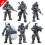 WW2 SWAT & Army Soldiers Toy Building Blocks Set