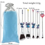 Disney Lilo Stitch 5pc Anime Makeup Brush Set 6 | PricZone